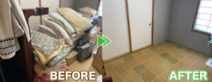 磐田市の布団たくさん不用品回収