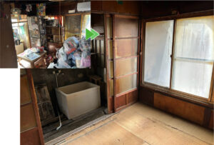 浜松市中央区の解体前の一軒家の片付け
