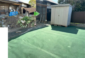 島田市の外構工事作業