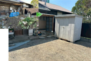 島田市の外構工事作業