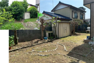 浜松市中央区の大きな木の剪定や伐採、草刈り