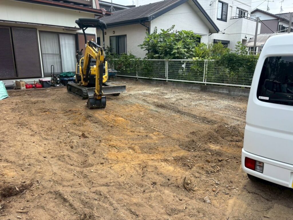 整地作業