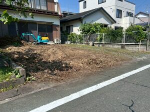 抜根作業