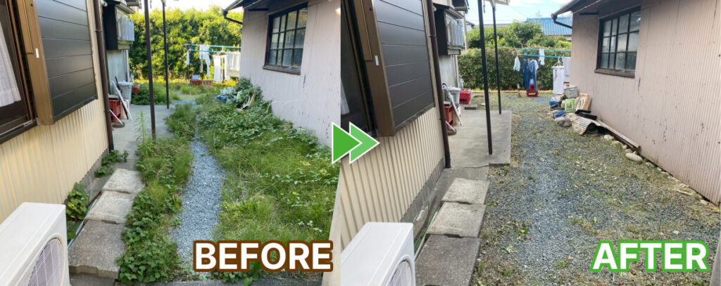 浜松市の草刈り作業