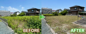磐田市の草刈りのご依頼